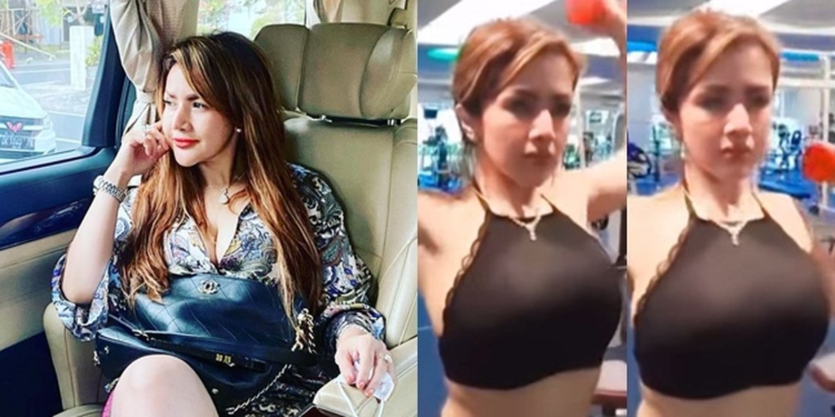 8 Portraits of Barbie Kumalasari that became the center of attention while working out, said to be hotter than Nikita Mirzani - Body Goals before turning 40