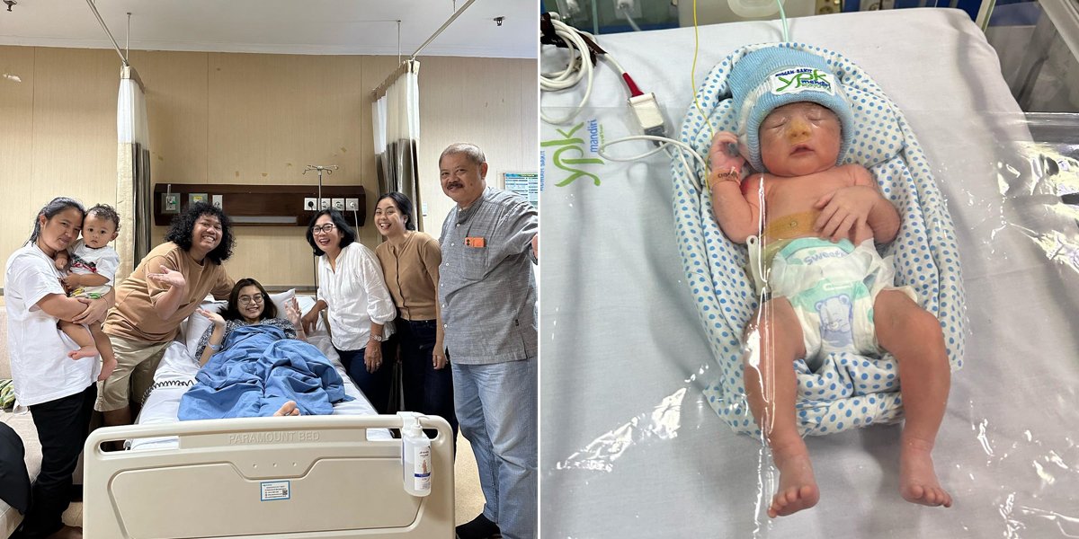 8 Portraits of Marshel Widianto & Cesen's Second Baby Who Was Just Born Premature, Previously Entangled in the Umbilical Cord Twice