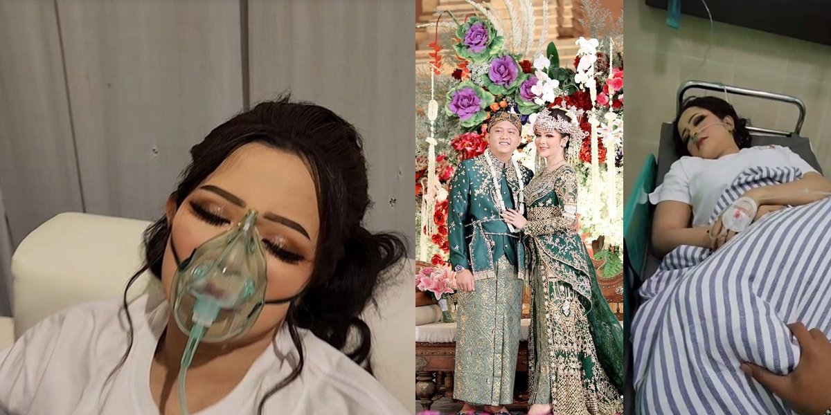 8 Portraits of Bella Bonita Collapsing After the Reception, Need Oxygen Assistance - Denny Caknan Stays by Her Side at the Hospital