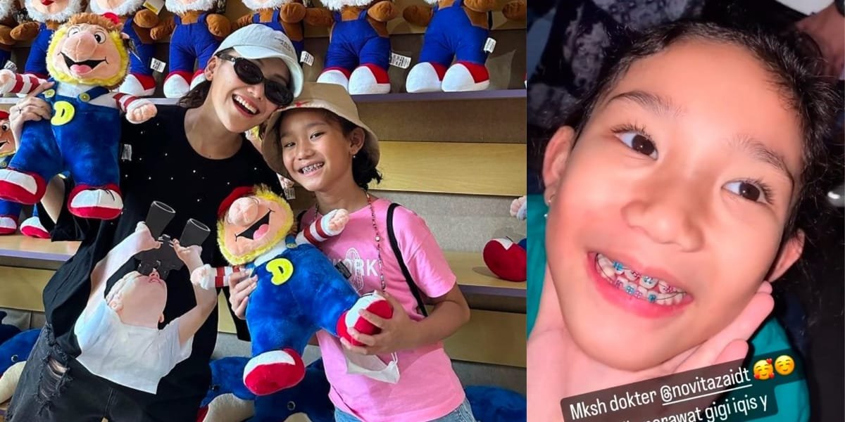 8 Photos of Bilqis, Ayu Ting Ting's Daughter, Who Now Wears Braces - Netizens: Looks Just Like Her Father