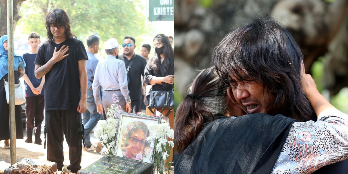 8 Portraits of Bojes AFI So Devastated and Bursting into Tears at the Funeral of Beloved Father