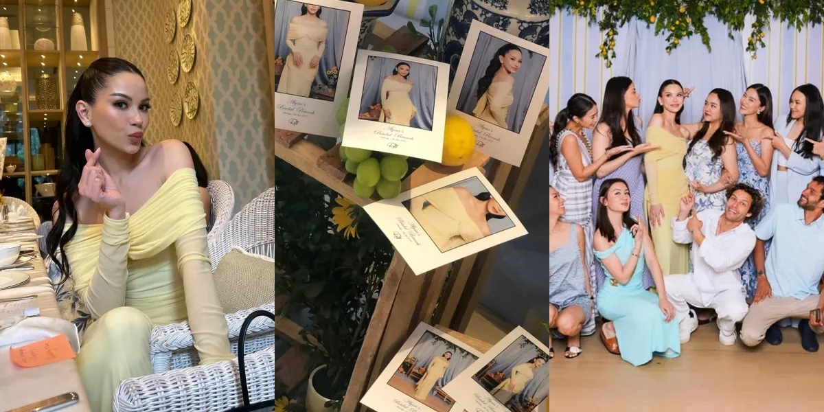 8 Photos of Alyssa Daguise's Bridal Brunch, The Bride's Aura Radiates Perfectly - Pampering Bridesmaids with Luxurious Gifts
