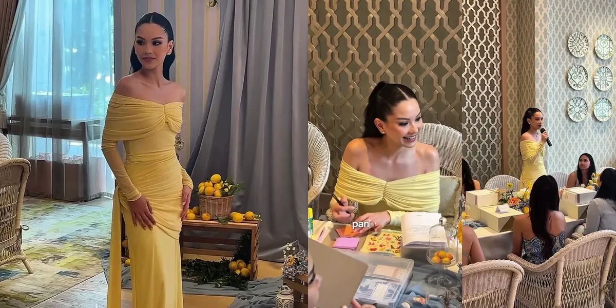 8 Portraits of Alyssa Daguise's Bridal Brunch: Looking Like Princess Belle, Revealing a Gift for Bridesmaids That Makes You Shake Your Head