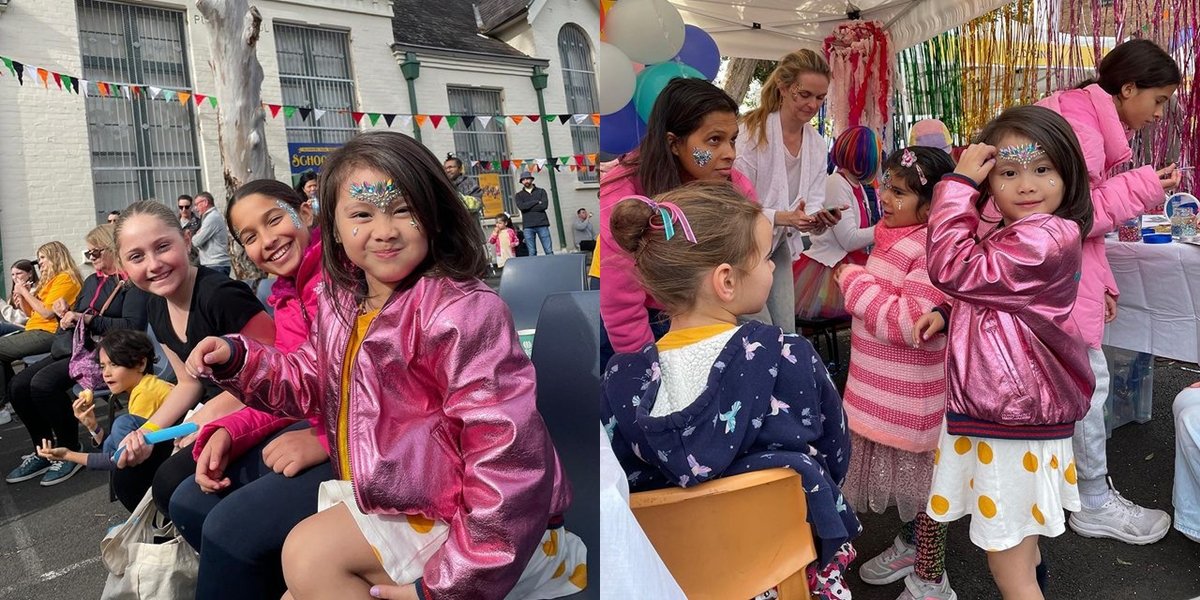 8 Photos of Brie, Acha Septriasa's Child, Growing Up in Australia, Getting Cuter and More Adorable at Almost 6 Years Old
