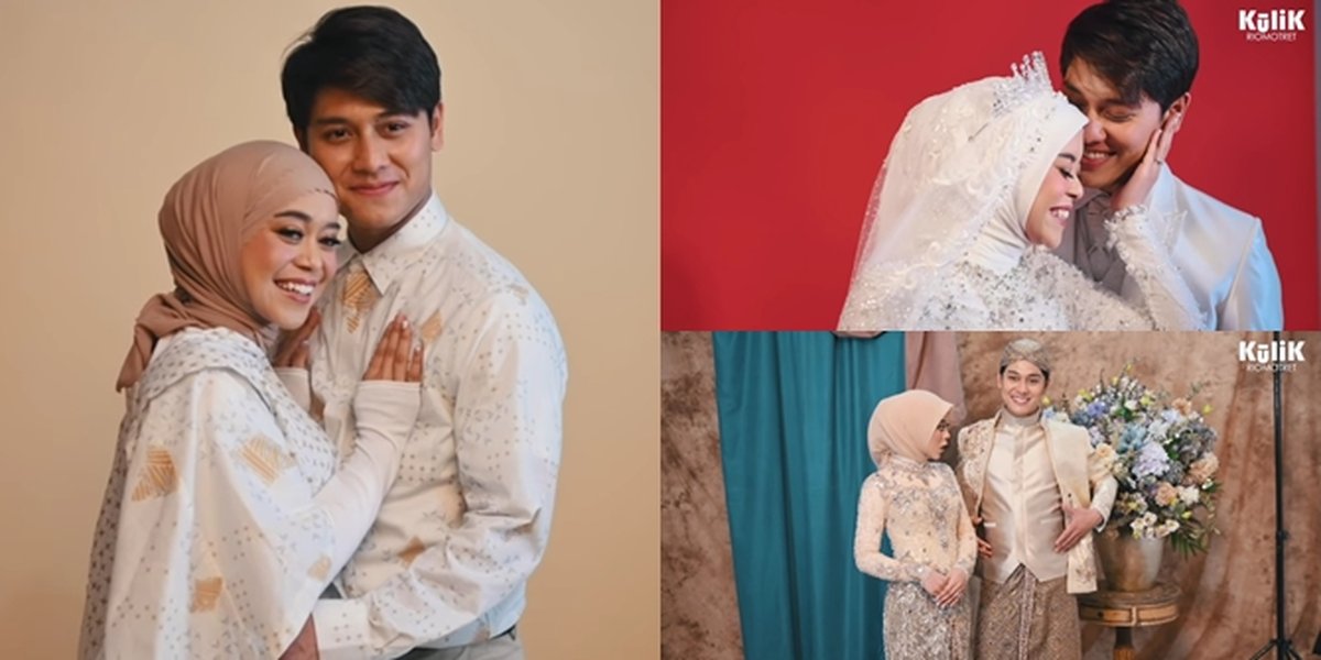 8 Portraits of BTS Prewedding Photoshoot Lesti and Rizky Billar, Super Romantic from Holding Hands to Hugging - Still Shyly Looking at Each Other