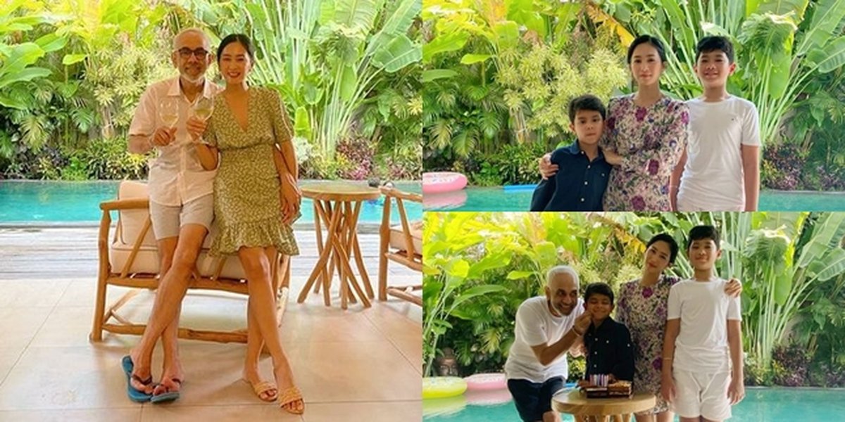 8 Portraits of Bunga Zainal Celebrating her 34th Birthday with Sukhdev Singh and Children, Netizens Focus on her Youthful Face