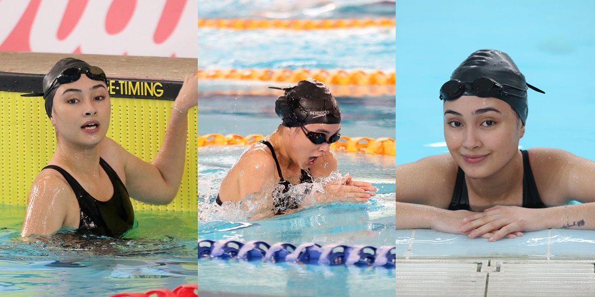 8 Cool Photos of Caitlin Halderman, Winning 3 Gold Medals at the TOSI Season 3 Swimming Event