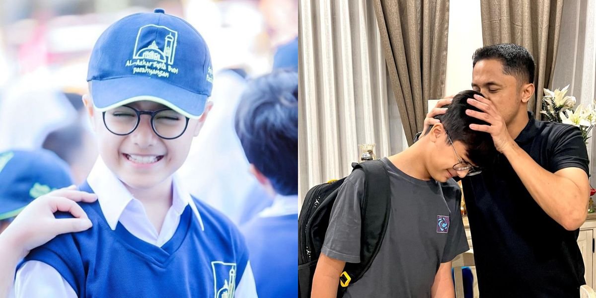 8 Handsome Photos of Hengky Kurniawan's Son Who Gave a Special Gift to His Father - His Looks are Even More Charming