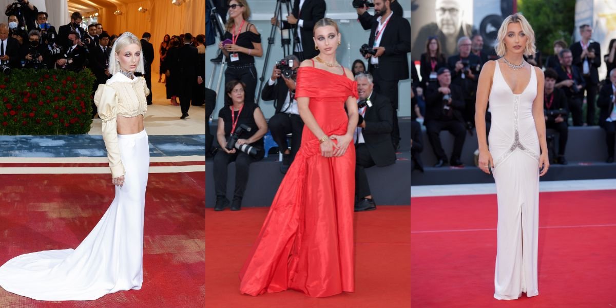 8 Beautiful Portraits of Emma Chamberlain on the Red Carpet, a Successful YouTuber at a Young Age After Deciding to Leave School