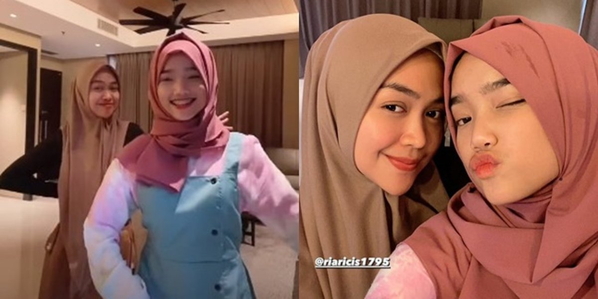 8 Beautiful Portraits of Fuji, Bibi Andriansyah's Younger Sister, Wearing Hijab, Receiving Praise - Her Appearance is Heartwarming