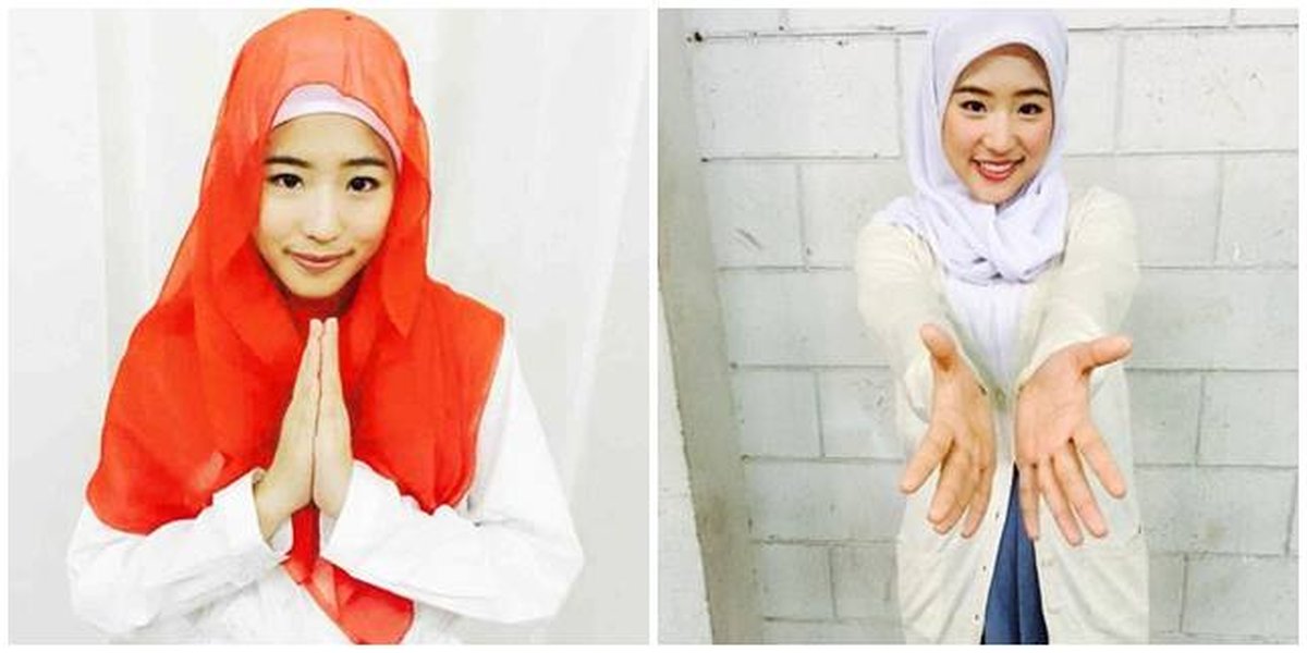 8 Beautiful Portraits of Haruka, Former JKT48 Member, Wearing Hijab, Is She a Convert?