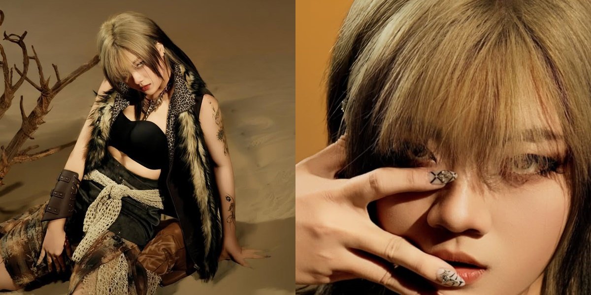 8 Beautiful Portraits of Pibii, Member of the Girl Group GLASS from Indonesia, as the Fierce Main Rapper