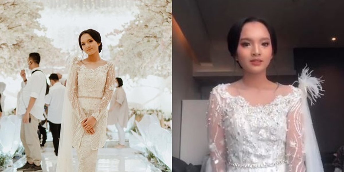 8 Beautiful Portraits of Safa Ricci at Ifan Seventeen and Citra Monica's Wedding, Graceful Like Her Mother