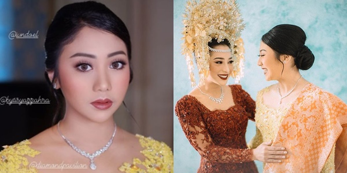 8 Beautiful Portraits of Winona Willy at Nikita Willy and Indra Priawan's Wedding, Looking Elegant in a Yellow Kebaya!