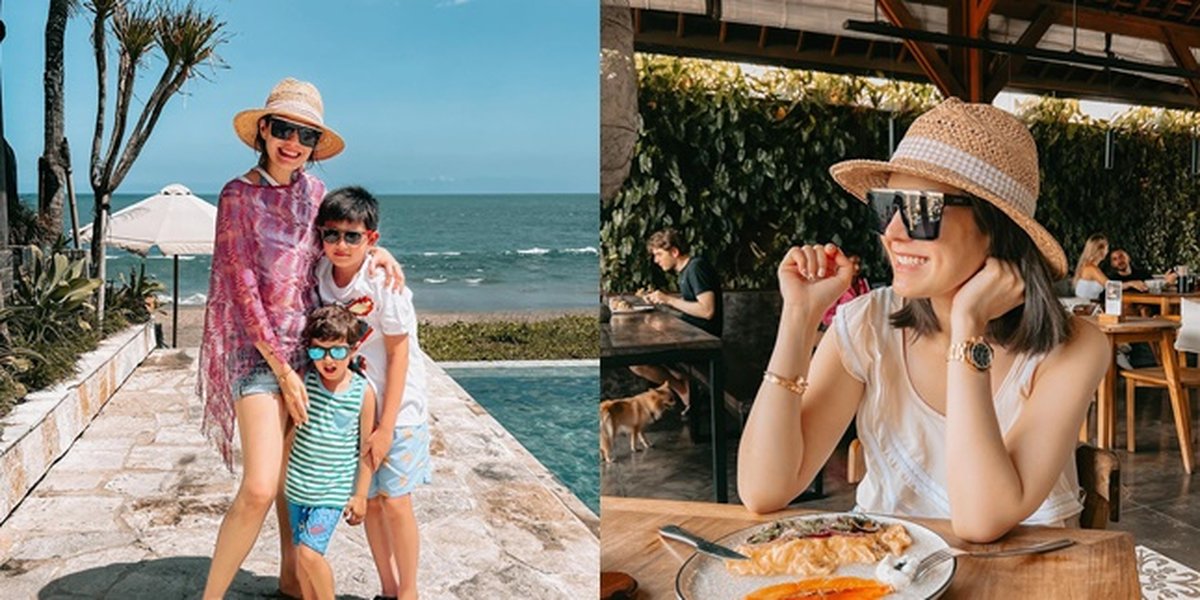 8 Photos of Carissa Putri's Vacation in Bali with Her Children, Very Happy After 2 Years of Not Returning to Indonesia