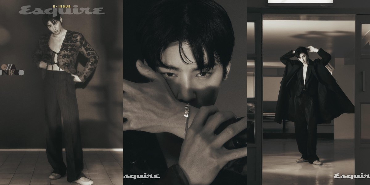 8 Photos of Cha Eun Woo in Esquire Magazine Photoshoot, Looking Fashionable for Dior Man Brand