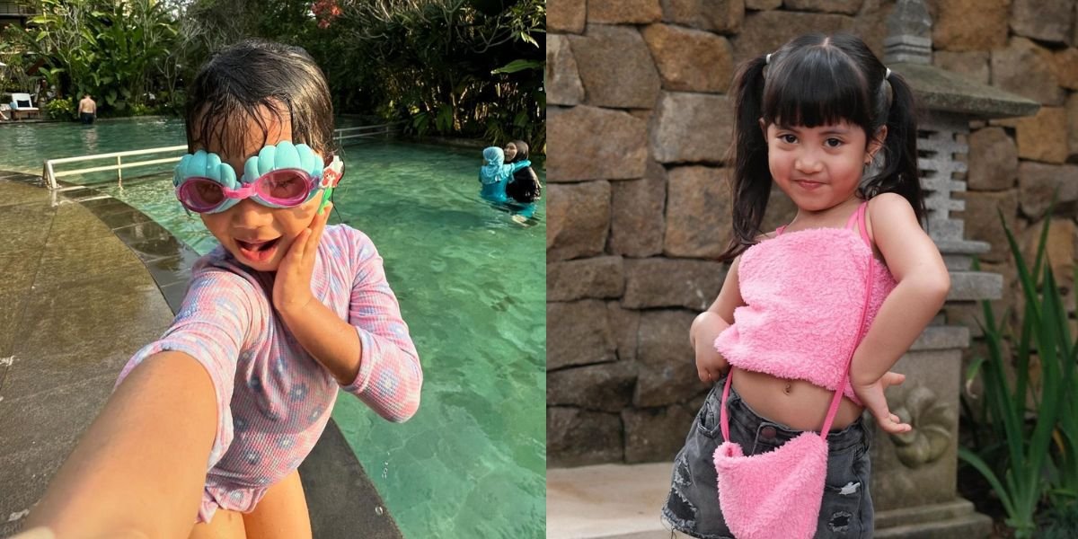 8 Adorable Pictures of Chava in Pink, Her Poses are Said to Resemble Rachel Vennya