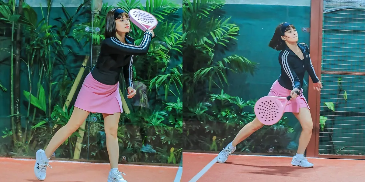 8 Photos of Chika Jessica Enjoying Playing Padel, Her Style Like an Athlete