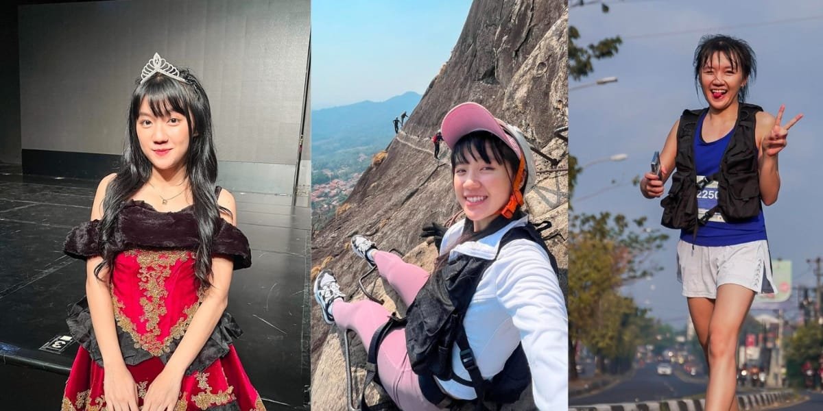 8 Photos of Cindy Gulla, Former Member of JK48, Who Now Enjoys Mountain Climbing and Trying Extreme Activities