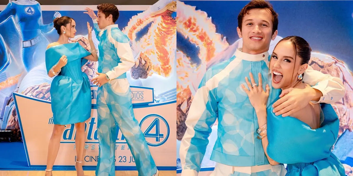 8 Portraits of Cinta Laura and Arya Vasco at the Premiere of THE FANTASTIC FOUR: FIRST STEPS