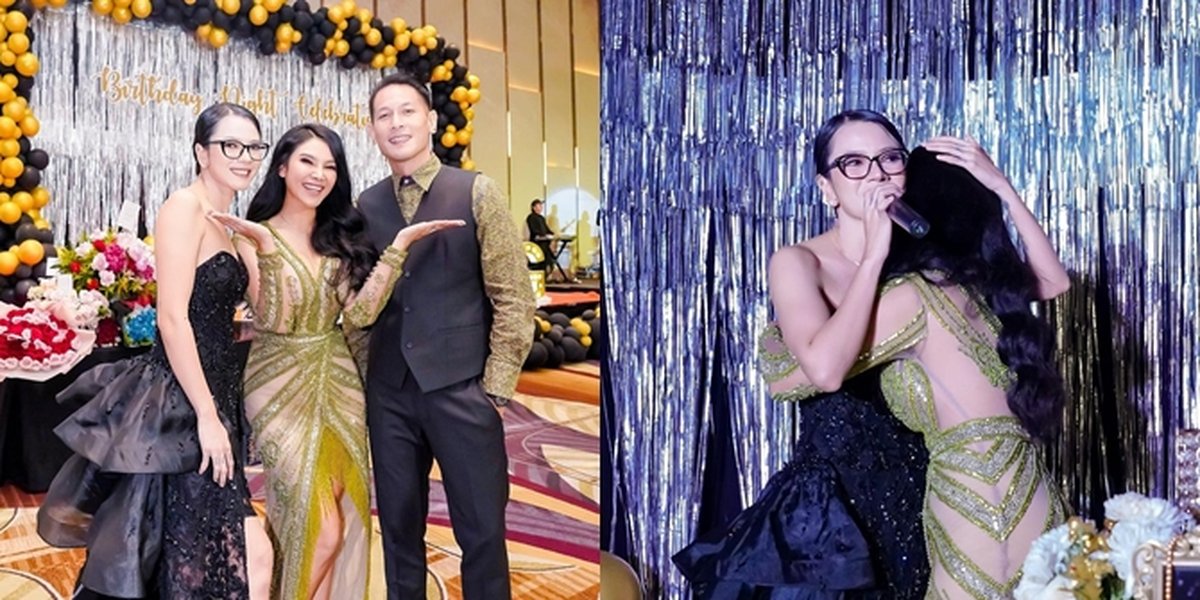 8 Photos of Citra Anidya, Chef Juna's Girlfriend, on Her Younger Sister's Birthday, Looking Like a Princess in a Black Dress - Big Tattoo on Her Back Draws Attention