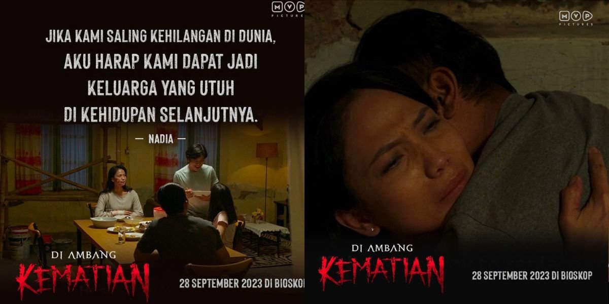 8 Portraits of Horror Film 'DI AMBANG KEMATIAN' - Ready to Visit Your Nightmares!