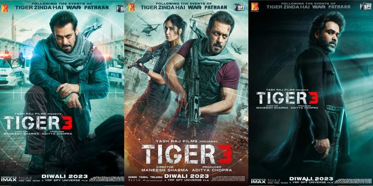 Starring Salman Khan, 8 Portraits and Synopsis of 'TIGER 3' which is a Bollywood Thriller Film with High Rating