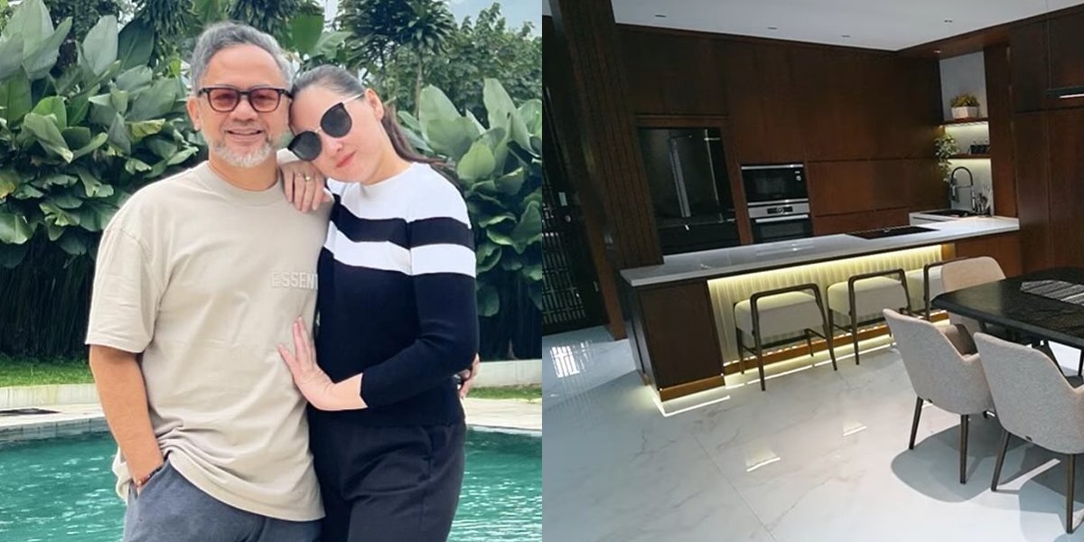 8 Photos of Mona Ratuliu's Luxurious and Sophisticated Kitchen, Featuring a Dishwasher Like in Restaurants - The Price is Highlighted