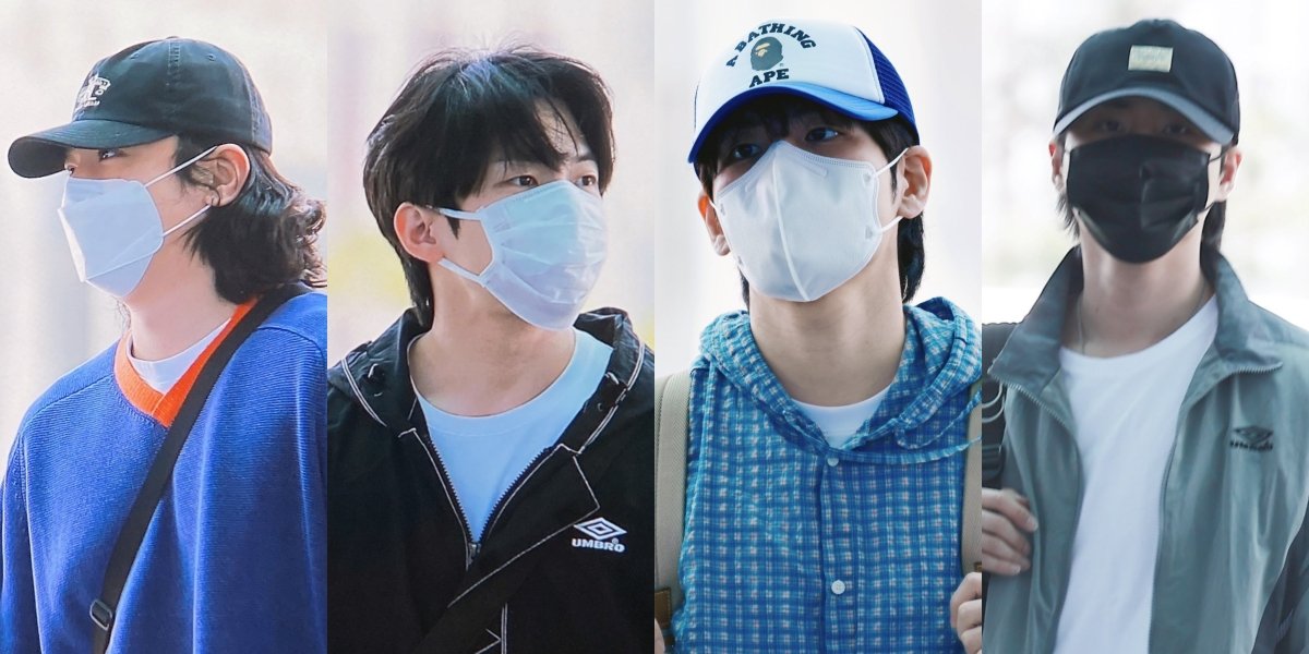 8 Photos of DAY6 Departing for Indonesia, Ready to Greet MY DAY in the Homeland through 'DAY6 3RD WORLD TOUR <FOREVER YOUNG> in JAKARTA'
