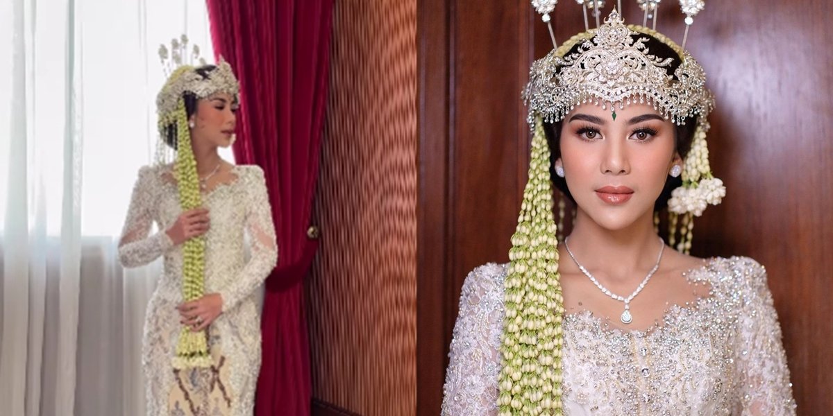 8 Portraits of Adinda Thomas' Makeup Details on Her Wedding Day, Becoming a Beautiful and Enchanting Sundanese Bride - Netizens Say She Resembles Syahnaz Sadiqah