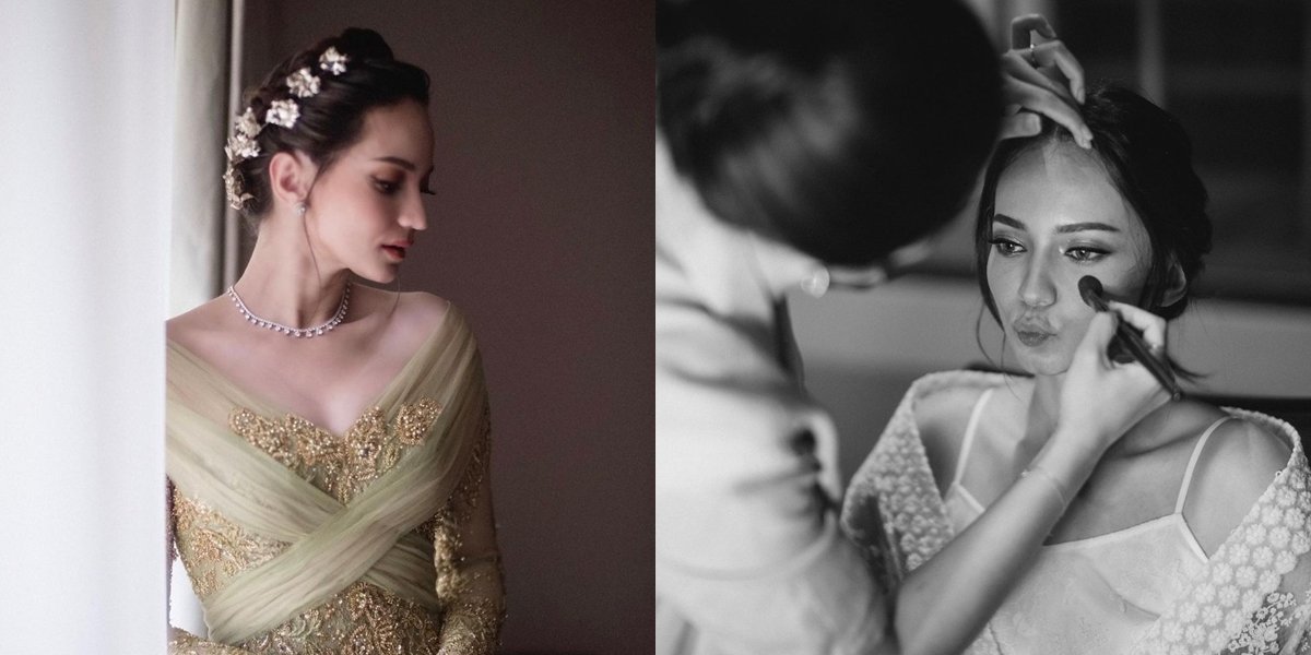 8 Detailed Photos of Enzy Storia's Wedding Makeup, Done by the Same MUA as Chelsea Islan and Jessica Mila - Stunning with Red Lipstick