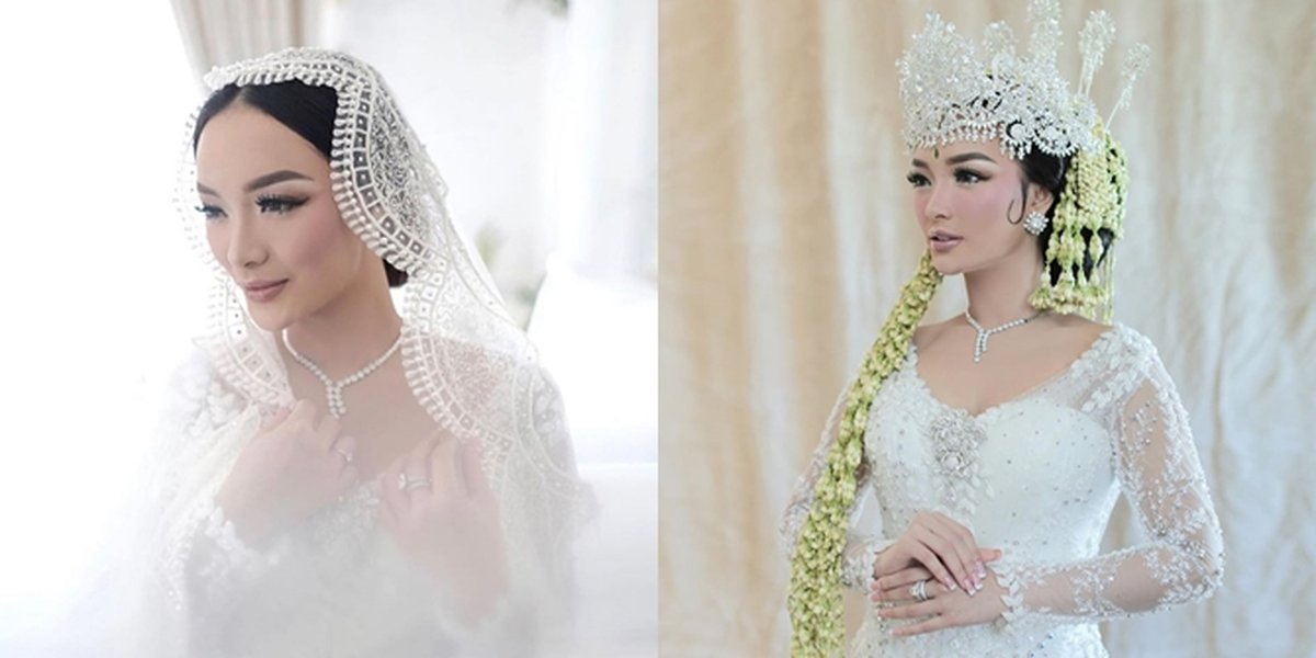 8 Photos of Zaskia Gotik's Makeup Details on Her Wedding Day, Beautiful in Sundanese Style