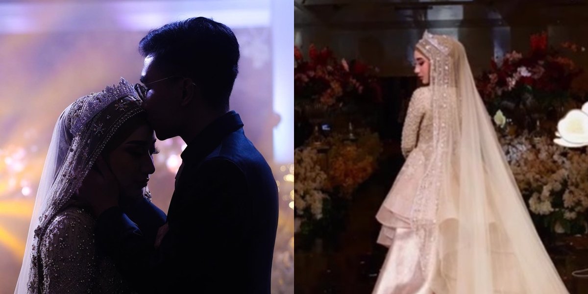 8 Portraits of Tengku Anataya Putri Cindy Fatika Sari's Wedding Details that Resemble a Fairy Tale, Her Parents are Equally Affectionate as the Bride