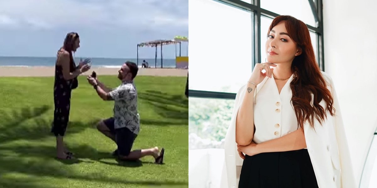 8 Photos of the Moment Dewi Rezer is Proposed to by her Foreign Boyfriend at the Age of 42, Will Soon Shed her Widow Status - A New Beginning After 5 Years Together