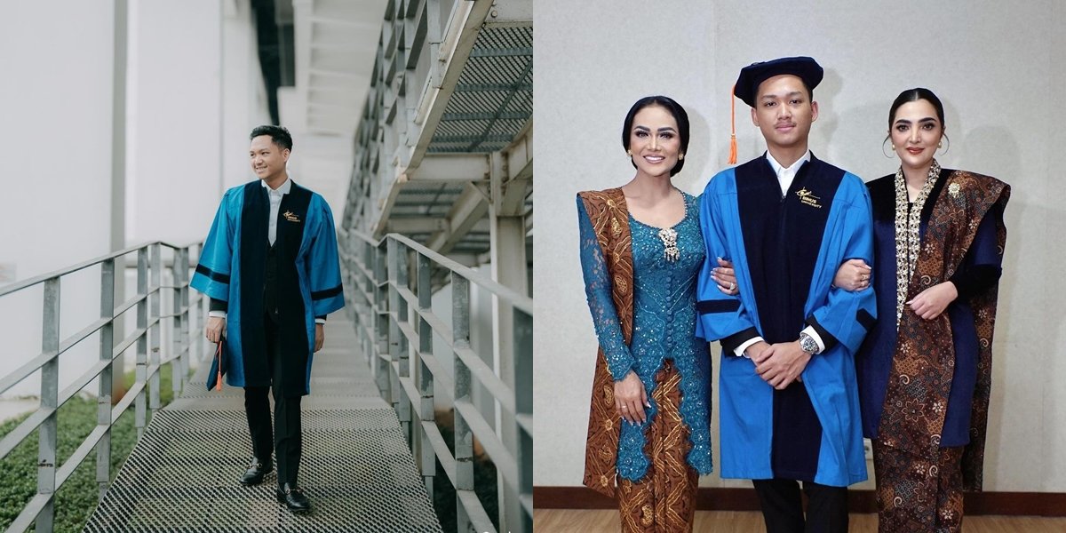 8 Portraits of the Moment Kris Dayanti Embraces Azriel Hermansyah at Graduation, Instantly Shedding Tears - Netizens Also Touched