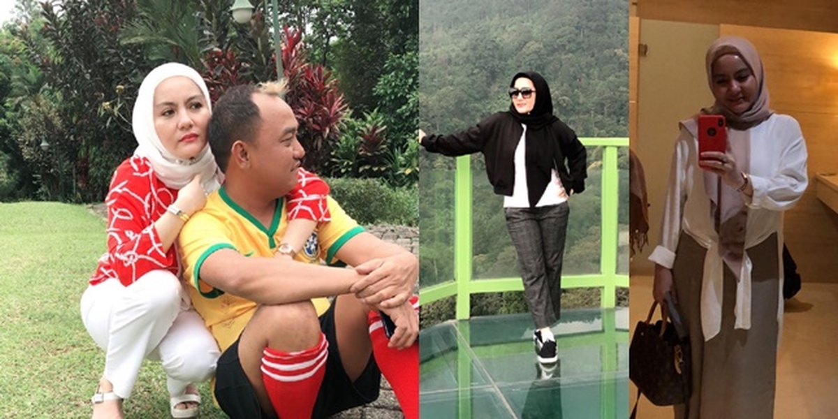 8 Portraits of Dewi Keke, Aziz Gagap's Beautiful and Rarely Seen Second Wife