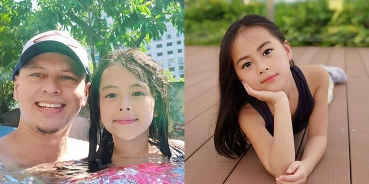 8 Pictures of Efrata, the Youngest Daughter of Pierre Roland 'Gerhana' who is Beautiful with a Western Look, Currently Fighting Against Diabetes