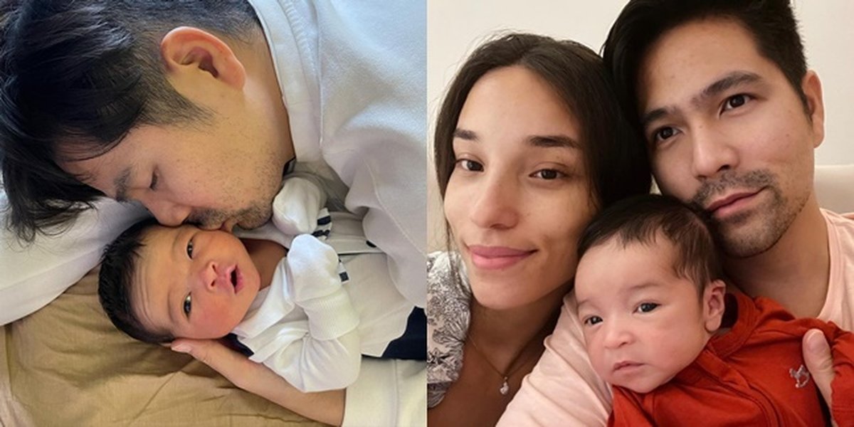 8 Portraits of Erick, Jessica Iskandar's Brother, Taking Care of Baby Aizen, His Son's Handsomeness Competes with His Father