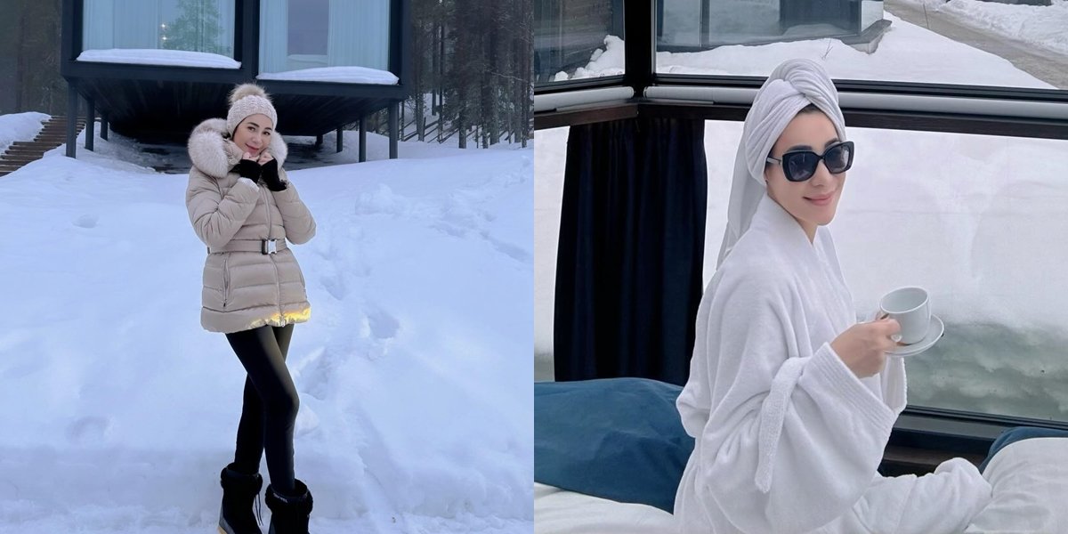 8 Photos of Erin Taulany's Vacation in Norway and Finland, Playing in the Snow - Very Socialite Style