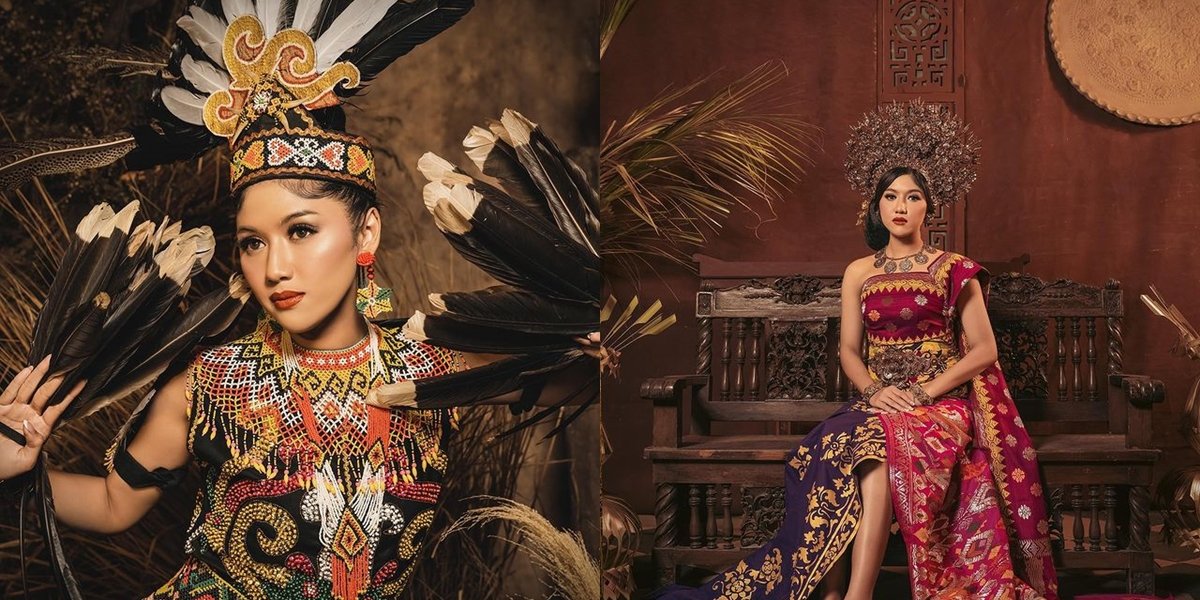 8 Portraits of Erina Gudono in Prewedding Photoshoots that are Often Compared to Iriana Jokowi, Beautifully Wearing Traditional Costumes from Various Provinces - Praised by Her Own Future Husband