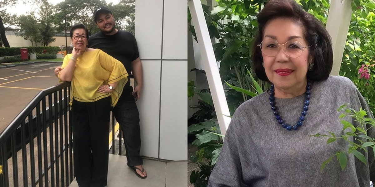 8 Portraits of Erna Gunawan, Ivan Gunawan's Mother, Rarely Highlighted, Still Beautiful and Stylish at an Older Age - Has Given Her Blessings to Her Child with Ayu Ting Ting