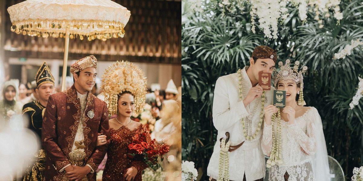 8 Portraits of Facts about Salshabilla Andriani and Ibrahim Risyad's Marriage, Carrying Minang Concept at the Reception