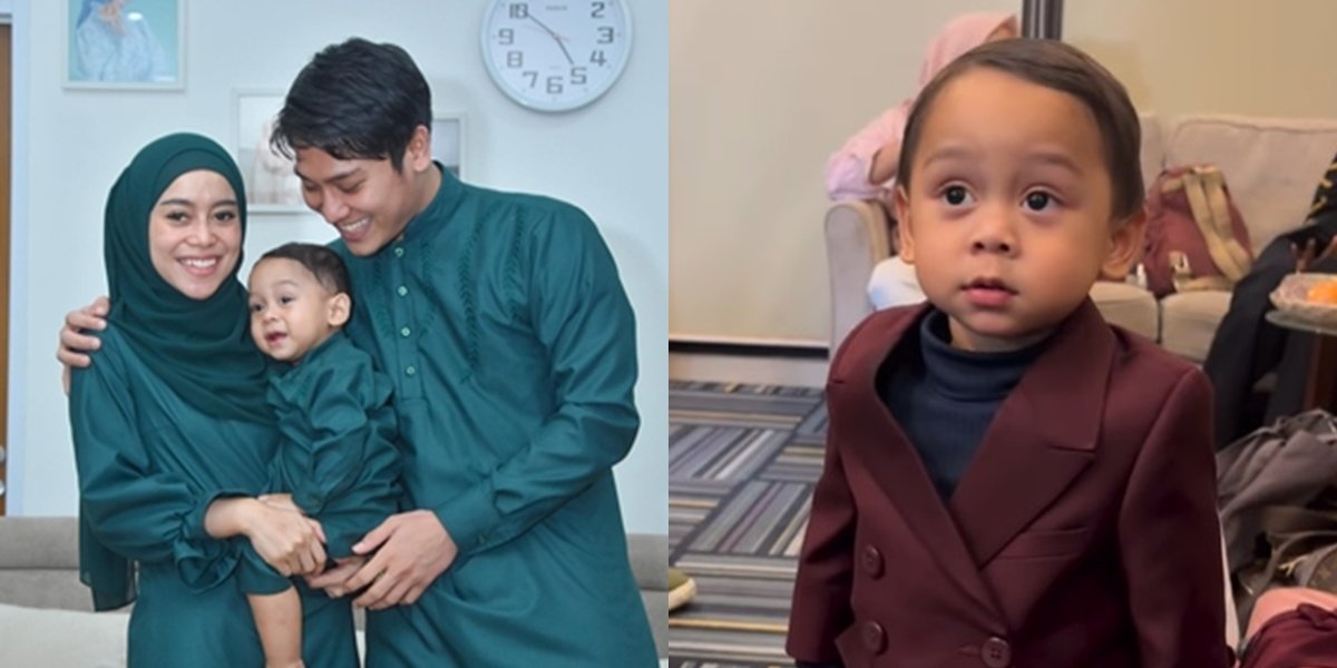 8 Portraits of Fatih, Lesti and Rizky Billar's Child, Whose Behavior is Getting Cuter and More Adorable, Asked for a Pose but Ended Up Picking His Nose