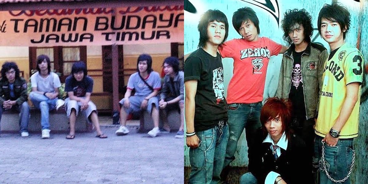 8 Old Photos of D'Masiv at the Beginning of Their Career, Once Performed Only Paid with Fried Rice