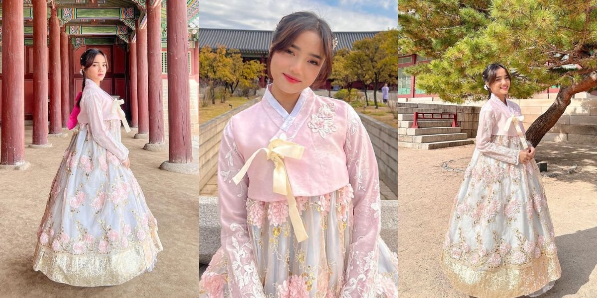 8 Portraits of Fuji Wearing Traditional Hanbok During Vacation in South Korea, Netizens: Resembling a Princess from the Joseon Era!