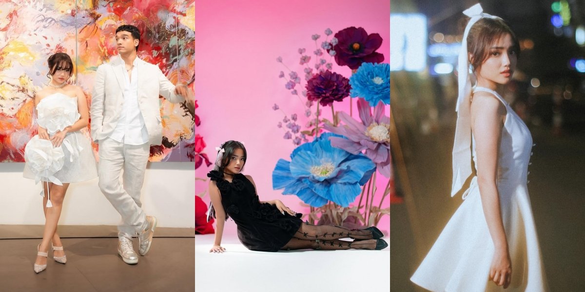 8 Photos of Fuji Always Captivating in Dresses, Her Beauty is Stunning - Sleeveless Mini Dress as a Mainstay