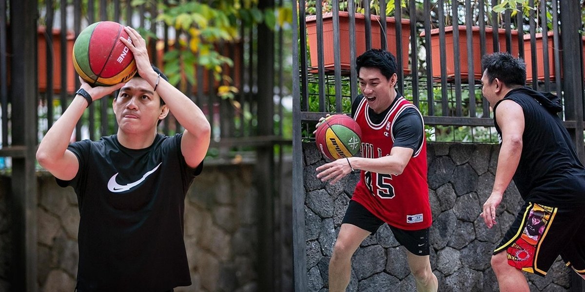 8 Handsome Portraits of Ifan Seventeen Playing Basketball with Augie Fantinus, Netizens: More Suitable to Be a Basketball Player than a Vocalist