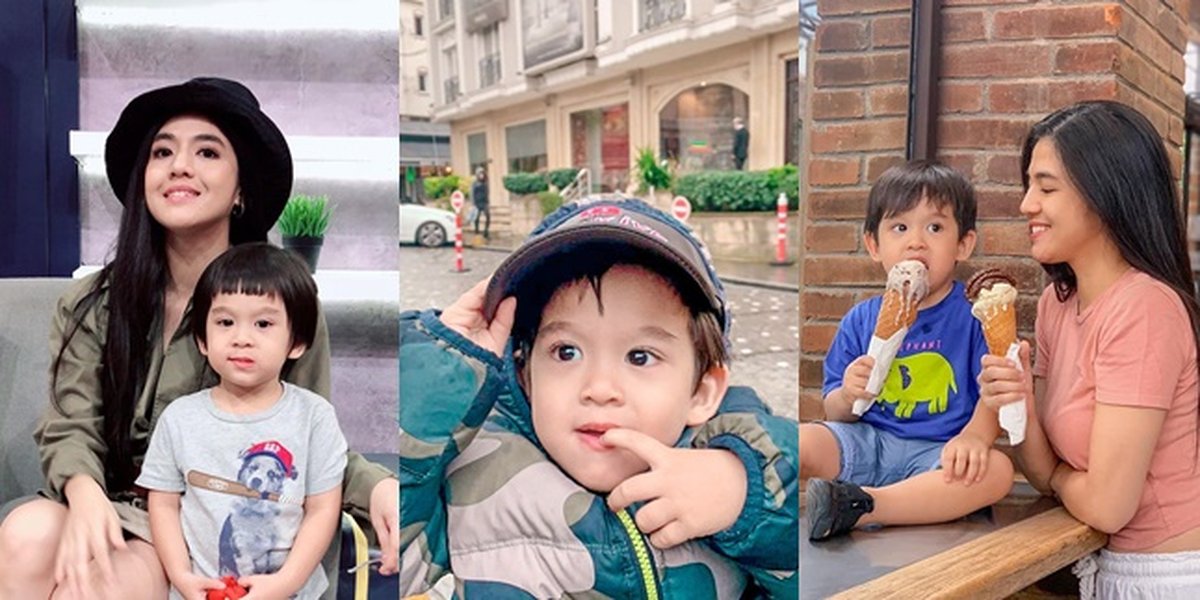 8 Handsome Portraits of Kyrie Arnatama, DJ Una's Only Son, who is Only 3 Years Old