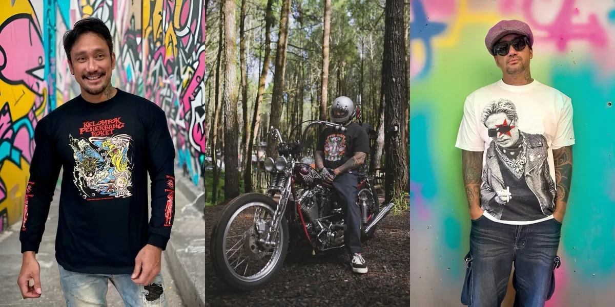 8 Handsome Photos of Tora Sudiro Who Just Became a Grandpa, Ready to Pass Down His Metal Band T-Shirt Collection to His First Grandchild
