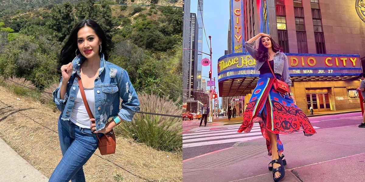 8 Photos of Diah Permatasari's Style During Vacation in America, Moments with Her Handsome Son Highlighted